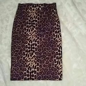 Leopard Skirt